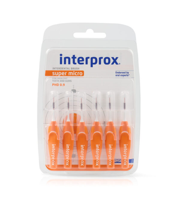 Verpakking consich Interprox Ragers oranje 0,9 rechte vorm