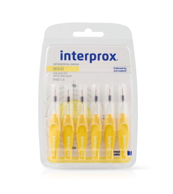 Verpakking consich Interprox Ragers geel 1,4 rechte vorm